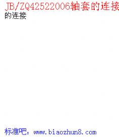 JB/ZQ42522006S׵B